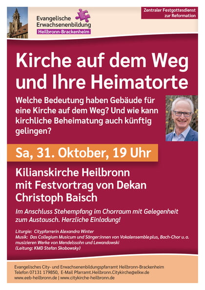 Reformationstag Festgottesdienst